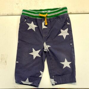 Mini Boden Baby pull on Star Pants 6-12m